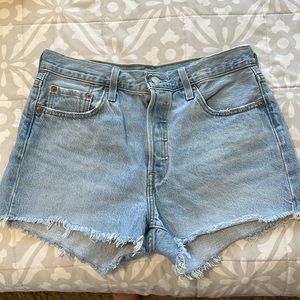 Levi 501 jean shorts